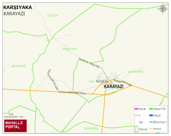 KARŞIYAKA Mahallesi Haritası | Mahalle Sokak Haritası