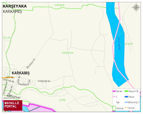 KARŞIYAKA Mahallesi Haritası | İnteraktif Köy ve Mahalle Sınırları