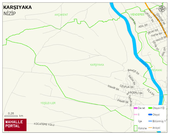 KARŞIYAKA Mahallesi Haritası | Mahalle ve Köy Sınırı