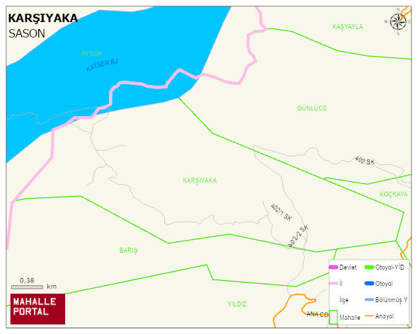 KARŞIYAKA Mahallesi Haritası | Mahalle Sokak Haritası