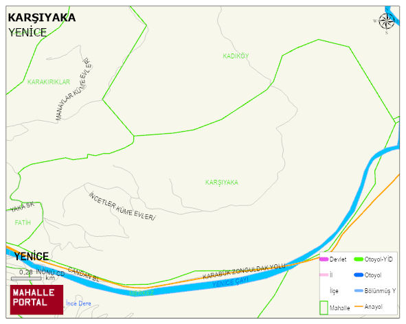 KARŞIYAKA Mahallesi Haritası | İnteraktif Köy ve Mahalle Sınırları