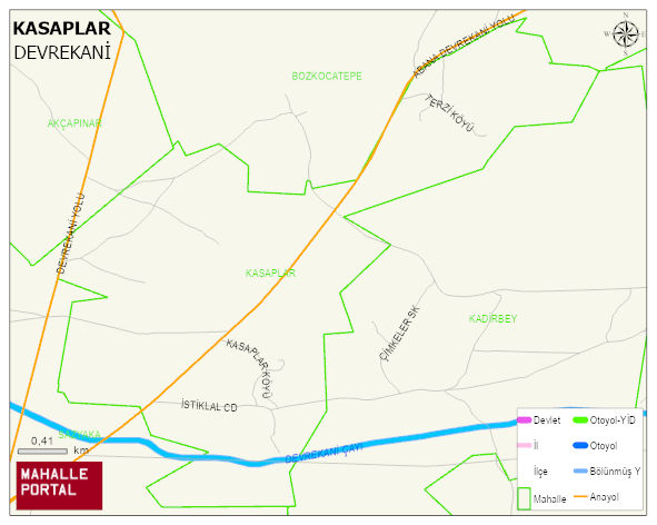 KASAPLAR Köyü Haritası | Mahalle Sokak Haritası