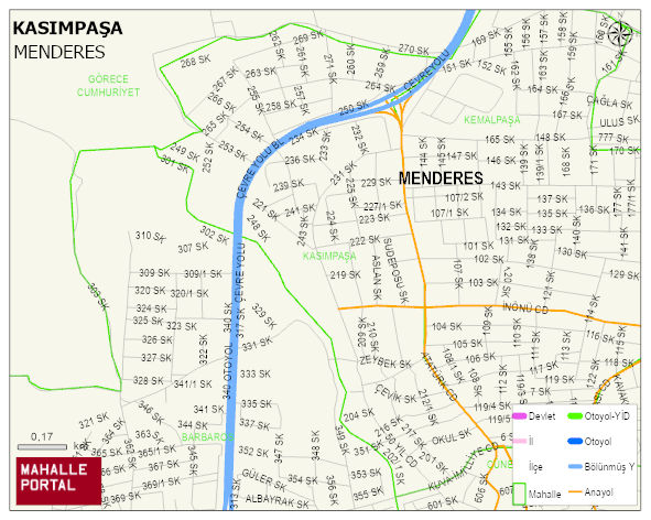KASIMPAŞA Mahallesi Haritası | İnteraktif Köy ve Mahalle Sınırları