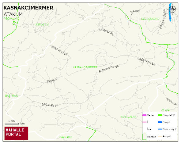 KASNAKCIMERMER Mahallesi Haritası | Detaylı Köy ve Mahalle Görünümü