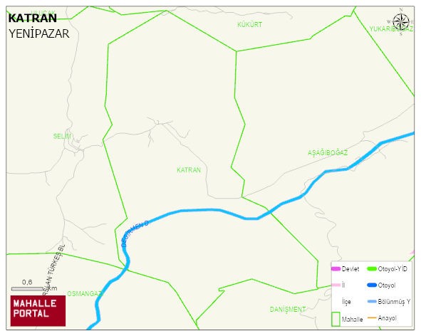KATRAN Köyü Haritası | İnteraktif Köy ve Mahalle Sınırları