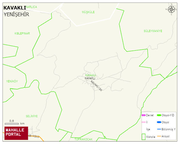 KAVAKLI Mahallesi Haritası | Mahalle Sokak Haritası
