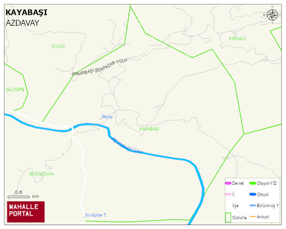 KAYABAŞI Köyü Haritası | Güncel Mahalle ve Köy Haritası