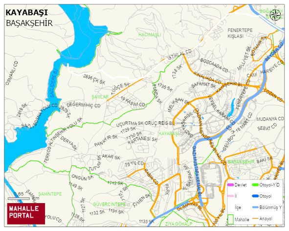 KAYABAŞI Mahallesi Haritası | Mahalle Sokak Haritası