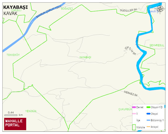 KAYABAŞI Mahallesi Haritası | Mahalle Sokak Haritası