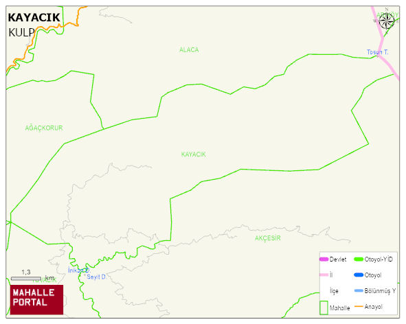 KAYACIK Mahallesi Haritası | Mahalle Sokak Haritası
