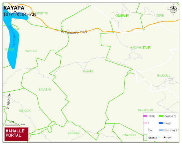 KAYAPA Mahallesi Haritası | Uydu Görüntüsü ve Harita Detayları