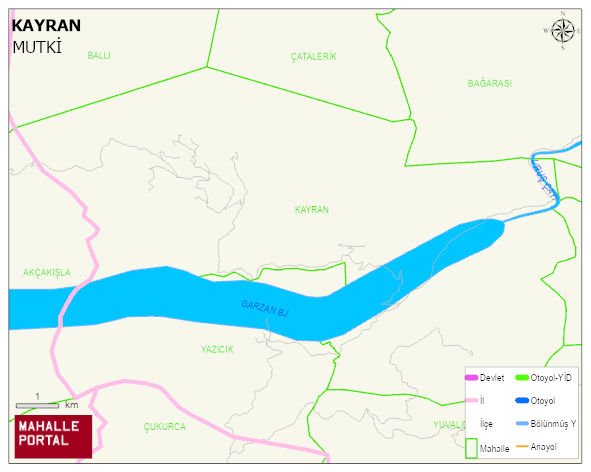 KAYRAN Köyü Haritası | Mahalle Sokak Haritası