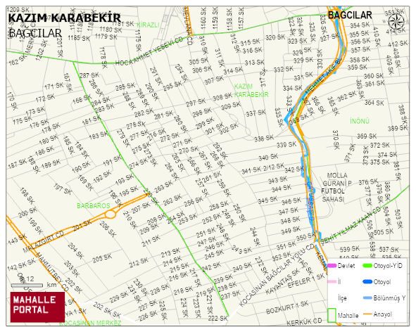 KAZIM KARABEKİR Mahallesi Haritası | Uydu Görüntüsü ve Harita Detayları