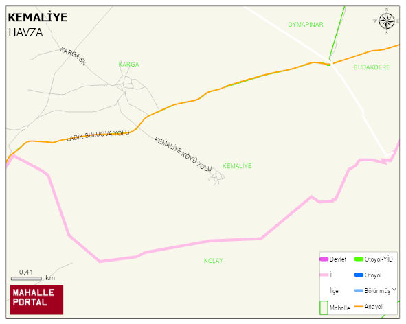 KEMALİYE Mahallesi Haritası | Mahalle Sokak Haritası