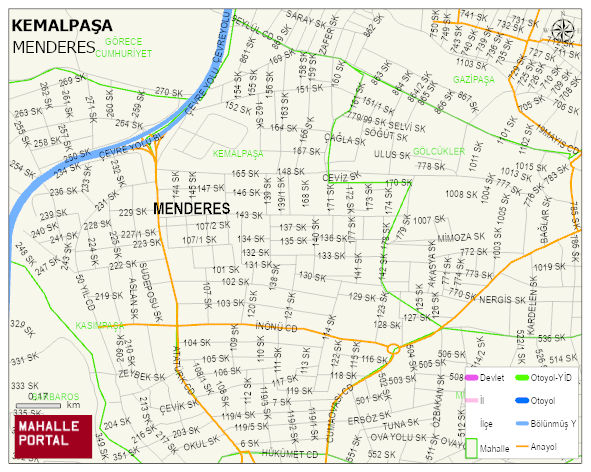 KEMALPAŞA Mahallesi Haritası | Uydu Görüntüsü ve Harita Detayları