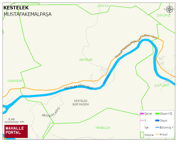 KESTELEK Mahallesi Haritası | Mahalle Sokak Haritası