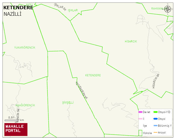 KETENDERE Mahallesi Haritası | Uydu Görüntüsü ve Harita Detayları