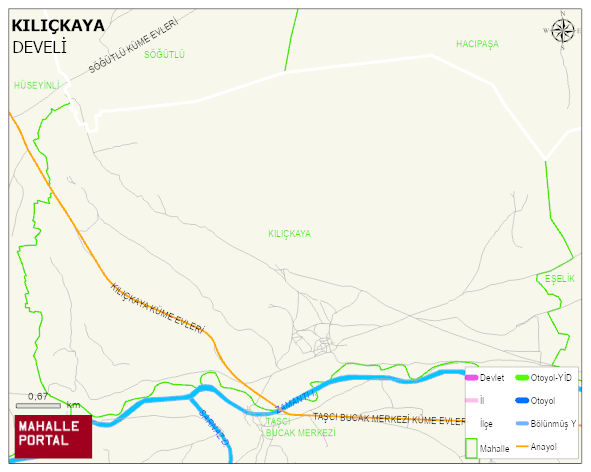 KILIÇKAYA Mahallesi Haritası | Güncel Mahalle ve Köy Haritası