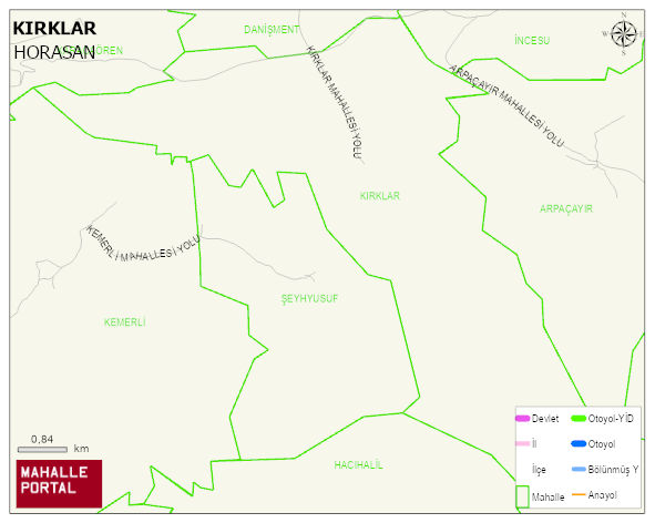 KIRKLAR Mahallesi Haritası | Uydu Görüntüsü ve Harita Detayları