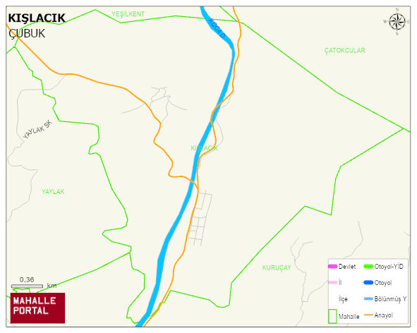 KIŞLACIK Mahallesi Haritası | Uydu Görüntüsü ve Harita Detayları