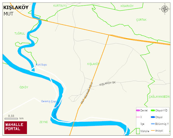 KIŞLAKÖY Mahallesi Haritası | Uydu Görüntüsü ve Harita Detayları