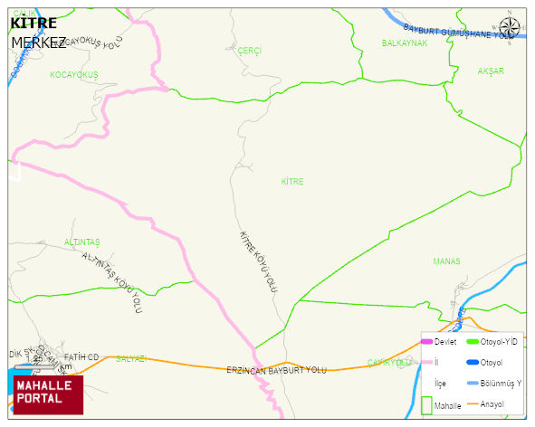 KİTRE Köyü Haritası | Mahalle Sokak Haritası