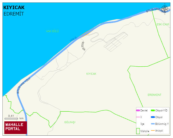 KIYICAK Mahallesi Haritası | Detaylı Köy ve Mahalle Görünümü