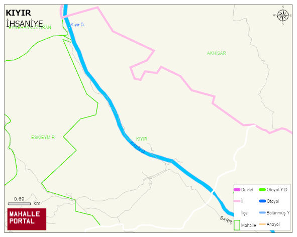 KIYIR Köyü Haritası | Mahalle Sokak Haritası