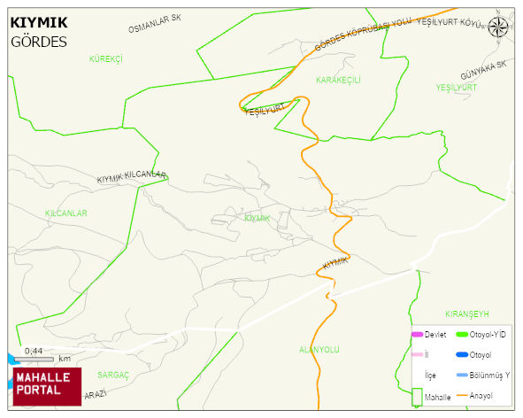 KIYMIK Mahallesi Haritası | Güncel Mahalle ve Köy Haritası