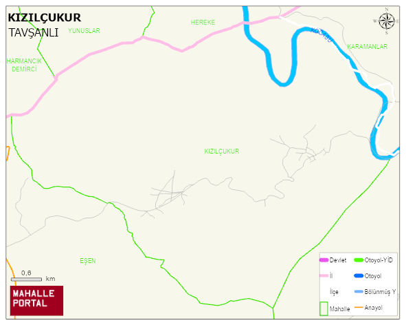 KIZILÇUKUR Köyü Haritası | Güncel Mahalle ve Köy Haritası