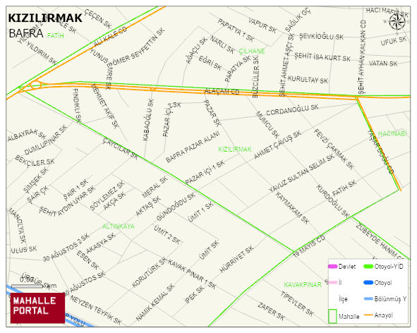 KIZILIRMAK Mahallesi Haritası | Güncel Mahalle ve Köy Haritası