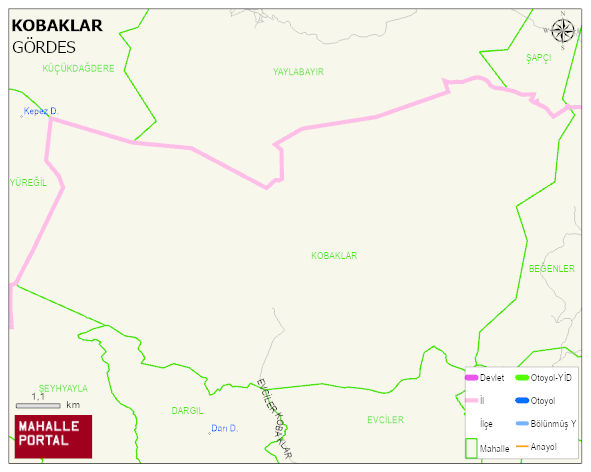KOBAKLAR Mahallesi Haritası | Uydu Görüntüsü ve Harita Detayları