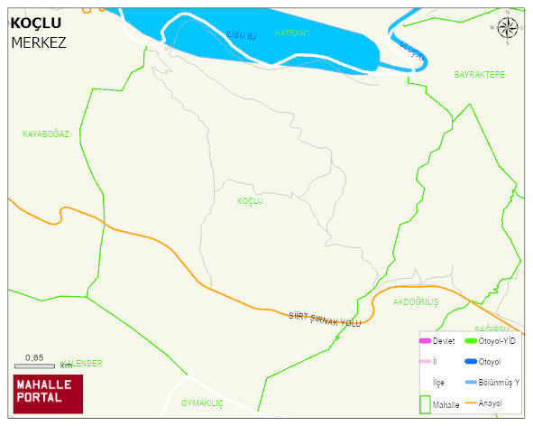 KOÇLU Köyü Haritası | Uydu Görüntüsü ve Harita Detayları