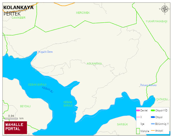 KOLANKAYA Köyü Haritası | Güncel Mahalle ve Köy Haritası