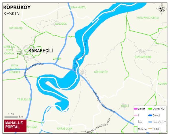 KÖPRÜKÖY Köyü Haritası | Uydu Görüntüsü ve Harita Detayları