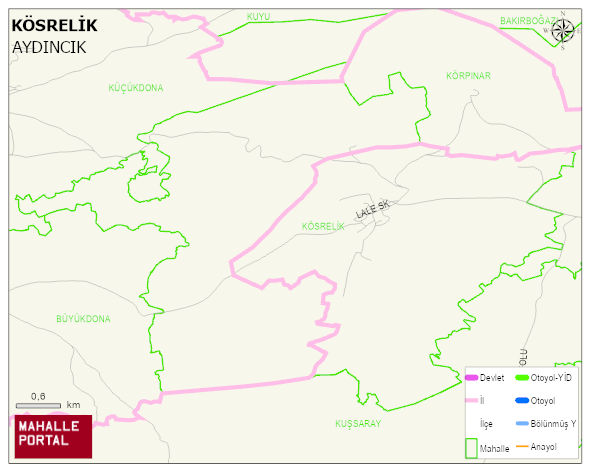 KÖSRELİK Köyü Haritası | Güncel Mahalle ve Köy Haritası