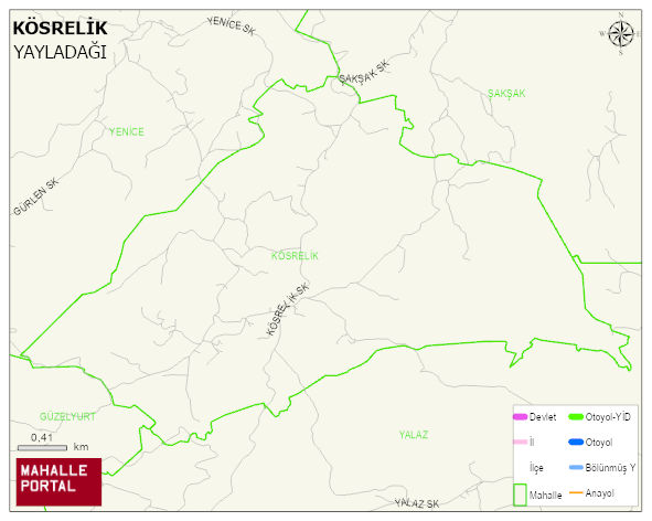 KÖSRELİK Mahallesi Haritası | Mahalle Sokak Haritası