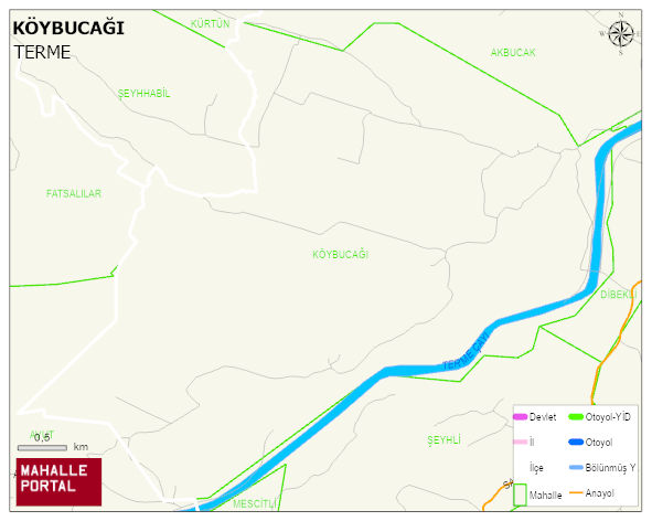 KÖYBUCAĞI Mahallesi Haritası | Uydu Görüntüsü ve Harita Detayları