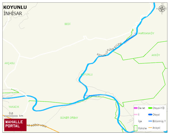 KOYUNLU Köyü Haritası | Detaylı Köy ve Mahalle Görünümü