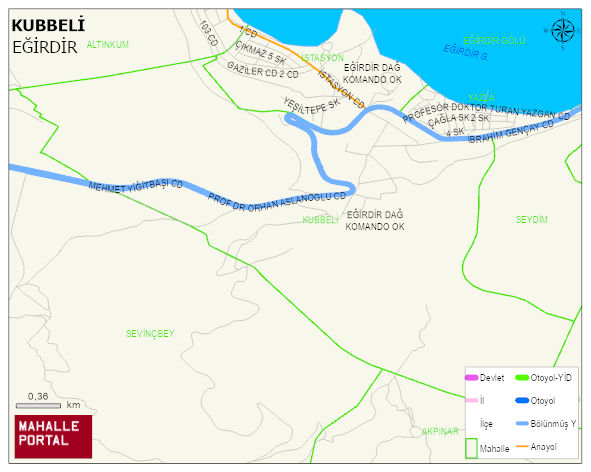 KUBBELİ Mahallesi Haritası | Dağlar, Ovalar ve Akarsu Bilgileri