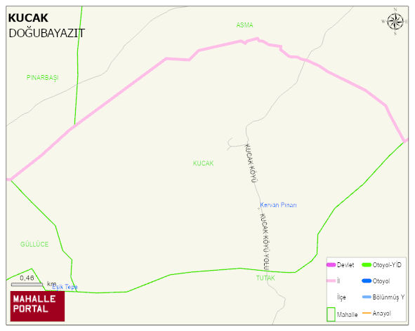 KUCAK Köyü Haritası | Mahalle Sokak Haritası