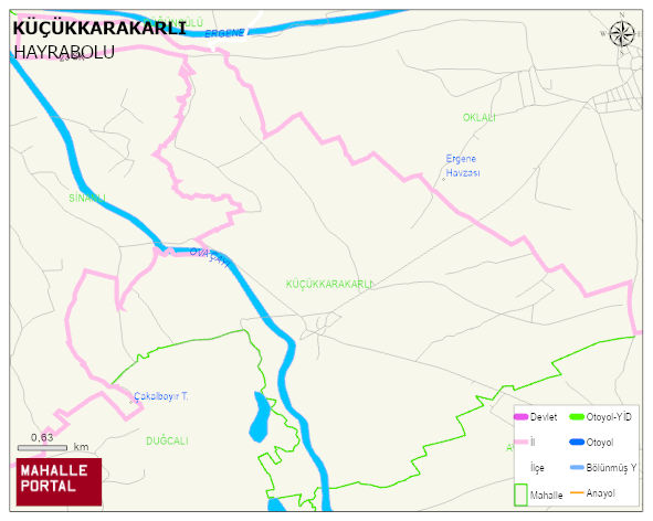 KÜÇÜKKARAKARLI Mahallesi Haritası | İnteraktif Köy ve Mahalle Sınırları