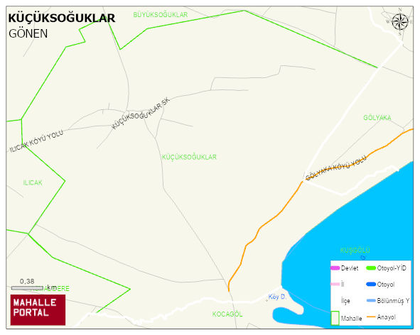 KÜÇÜKSOĞUKLAR Mahallesi Haritası | Mahalle Sokak Haritası