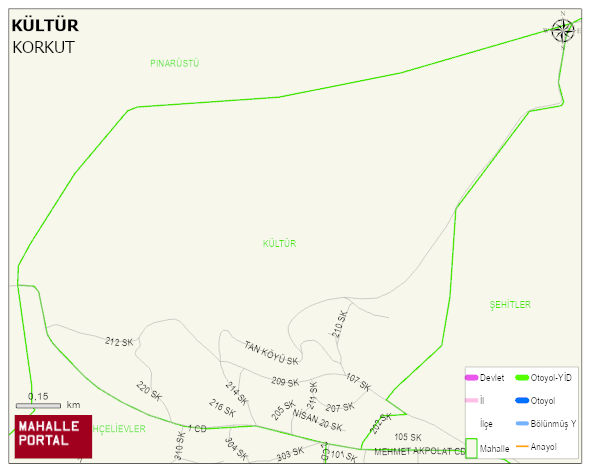 KÜLTÜR Mahallesi Haritası | Detaylı Köy ve Mahalle Görünümü