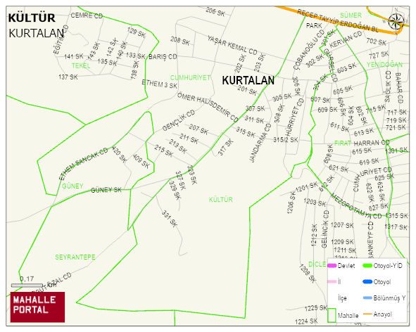 KÜLTÜR Mahallesi Haritası | Güncel Mahalle ve Köy Haritası