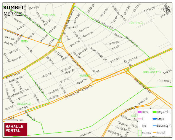 KÜMBET Mahallesi Haritası | Güncel Mahalle ve Köy Haritası