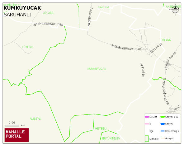 KUMKUYUCAK Mahallesi Haritası | Uydu Görüntüsü ve Harita Detayları