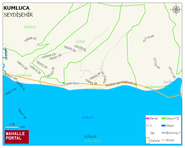 KUMLUCA Mahallesi Haritası | Uydu Görüntüsü ve Harita Detayları