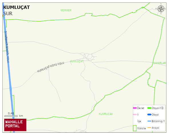 KUMLUÇAT Mahallesi Haritası | İnteraktif Köy ve Mahalle Sınırları
