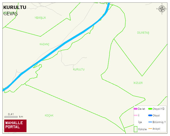 KURULTU Mahallesi Haritası | Mahalle Sokak Haritası